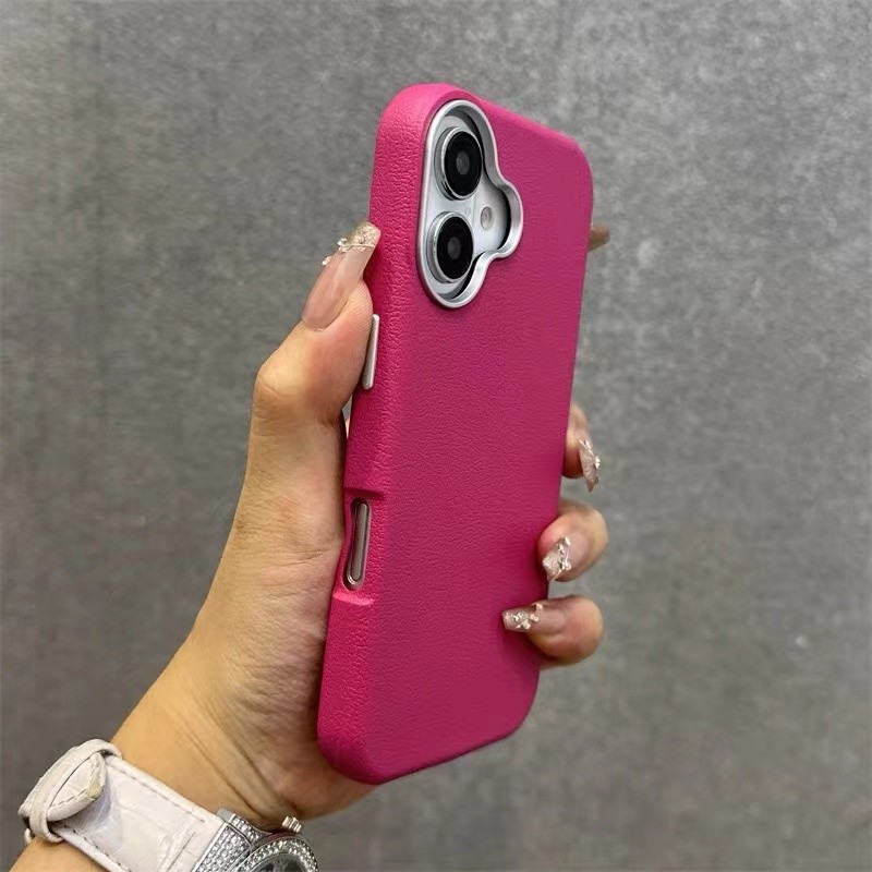 ขั้นสูงเคลือบเม็ดสีบริสุทธิ์หนังกรณีโทรศัพท์อ่อนสําหรับ ไอโฟน 16 มือโปร สูงสุด 15 14 13 12 11 16บวกปลอกกันกระแทกชุบไฟฟ้าเลนส์ป้องกันซิลิโคนปกหลังไอโฟน