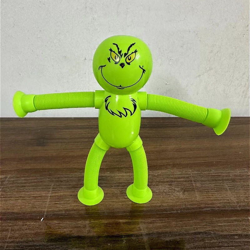 ฮาโลวีนส่องสว่างยืดหลอดปริศนานวนิยายของเล่นบีบอัดการ์ตูนถ้วยดูดหลอดกล้องส่องทางไกลไข่กะโหลกของเล่นเด็กของขวัญเล่นตลกของเ - รูปที่ 6