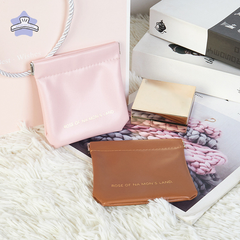 [estereryfor] Lip Data Line ชุดหูฟังกระเป๋าเก็บกระเป๋าแต่งหน้า Charger Key Self-closing Shrrapnel Bag เคสเครื่องสําอางแบบพกพา TH