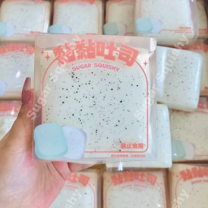 Sugar สกุชชี่ มูสขนมปังสีสันน่ารักสดใจ พาสเทลพาสใจสุดๆ เนื้อหนึบหนับ หอมนุ่ม สโลว์