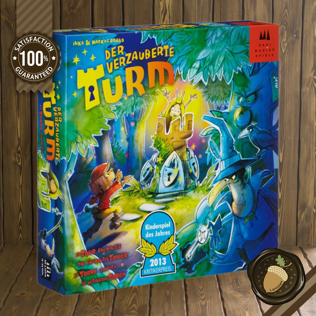 Der Verzauberte Turm (Enchanted Tower) เกมซ่อนหา บอร์ดเกม คู่มือภาษาอังกฤษ