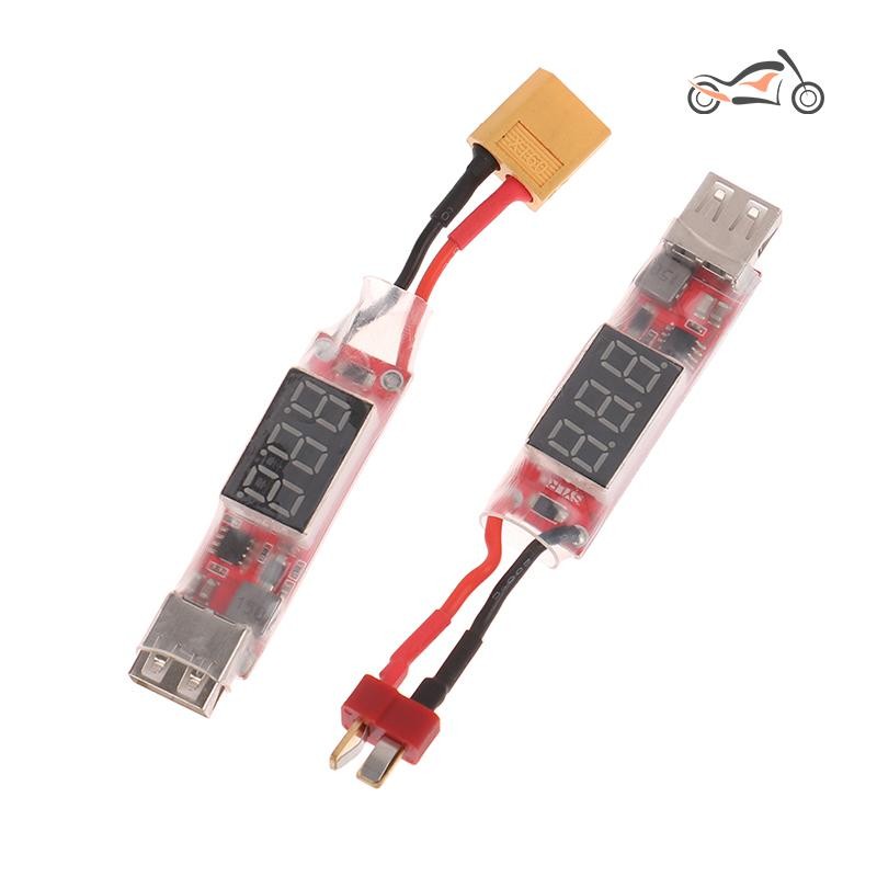 [SU] 2s-6s Lipo Lithium XT60 / T ปลั๊กเป็นเครื่องชาร์จ USB Converter TH