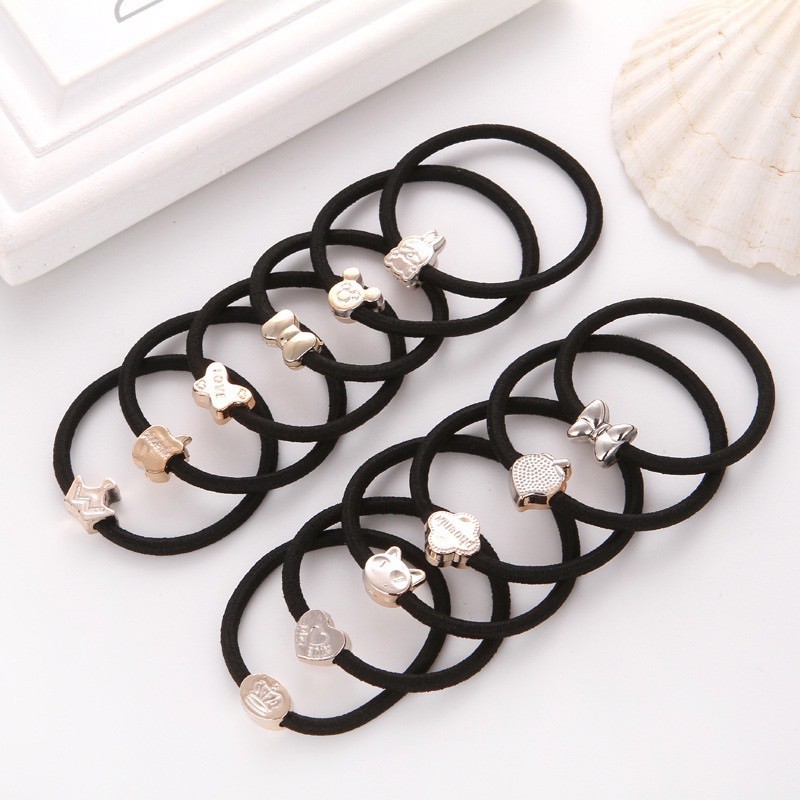 O118  เส้นละ 1฿ ยางรัดผม สไตล์เกาหลี ยืดหยุ่นดี พร้อมส่ง