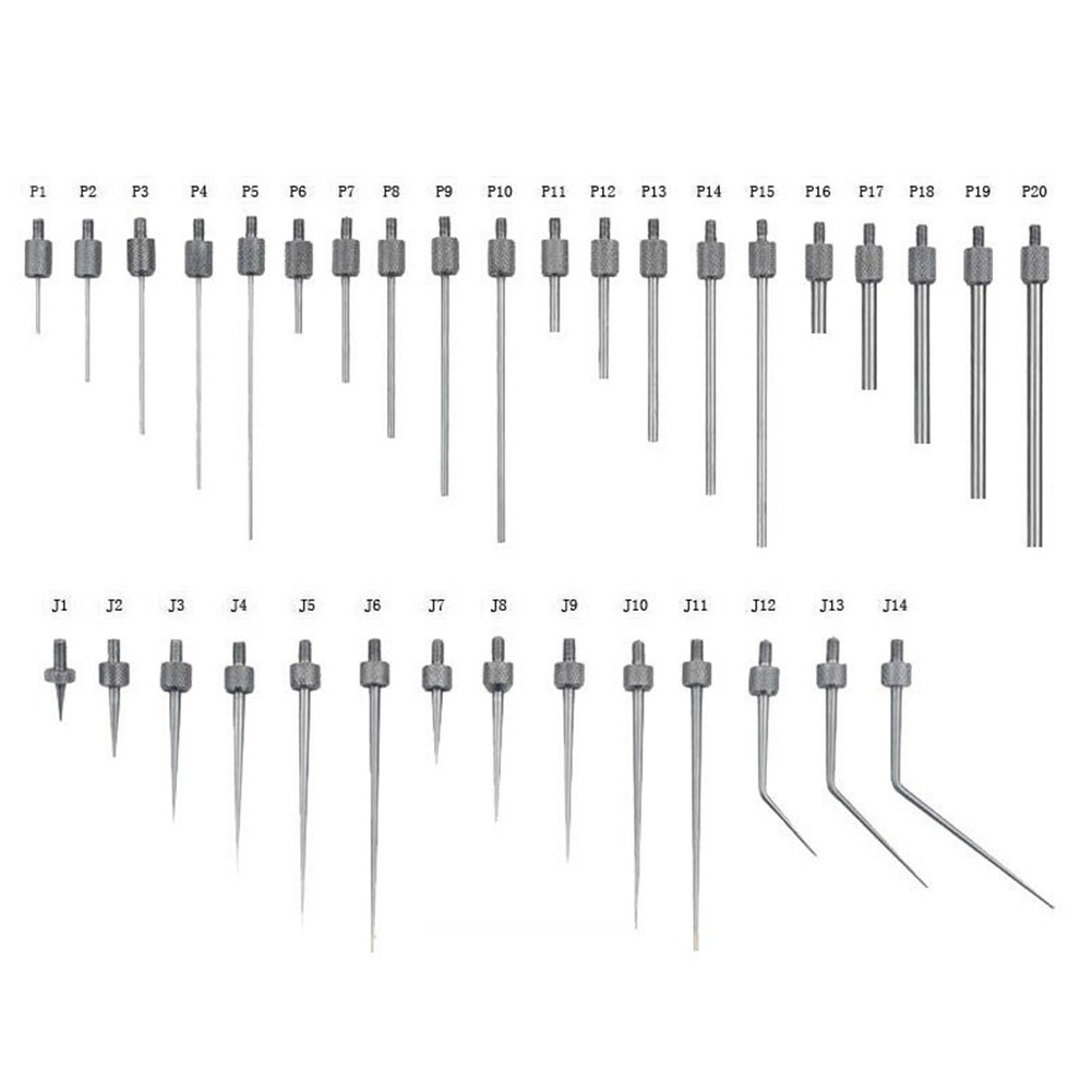【AMZ】แพคเกจ J1J2J3J4J5J6 Dial Digital Test Indicator Contact Point Stem Rod ชุดเครื ่ องมือ