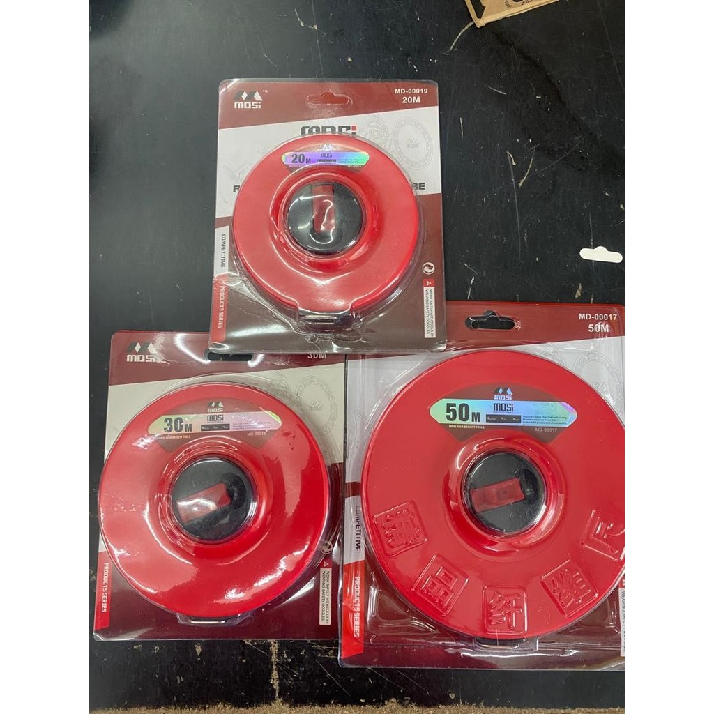 Mdsi md-00017/md-00018/md-00019 เทปวัดไฟเบอร์ 20m/30m/50m