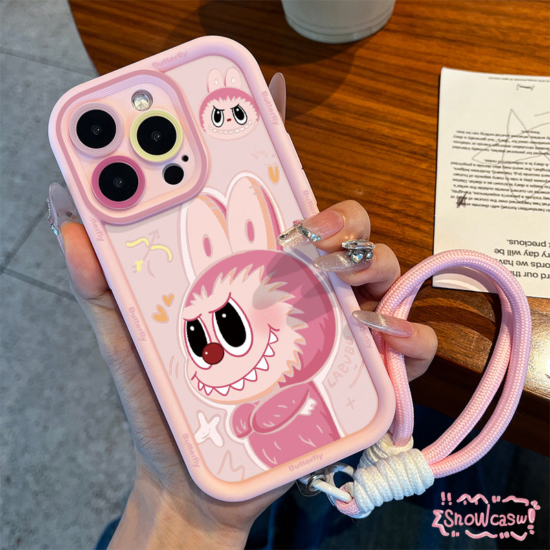 การ์ตูนน่ารักป๊อปมาร์ทLabubu สำหรับ เคสVIVO Y27 Y17 Y15 Y15s Y12 Y17s Y12s Y36 Y11 Y16 Y20 Y22 Y21 Y21s Y02 Y91 Y22s V27