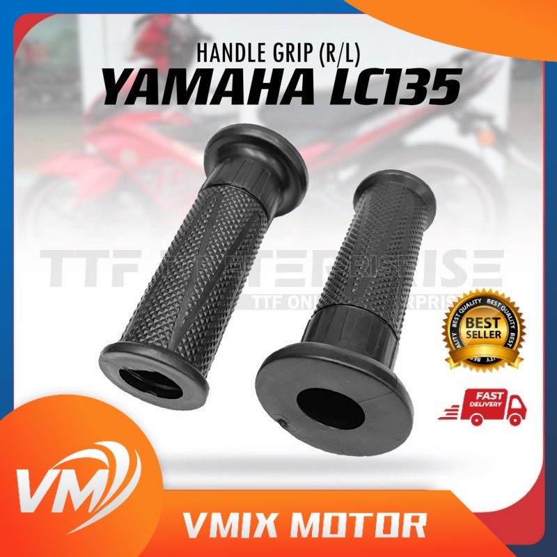 YAMAHA LC135 HANDLE GRIP (R/L) HANDLE RUBBER LC135 V1 V2 V3 V4 V5 V6 V7