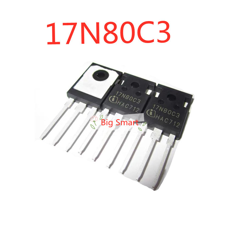 2 ชิ้น 17N80C3 TO-247 SPW17N80C3 800V 17A ทรานซิสเตอร์