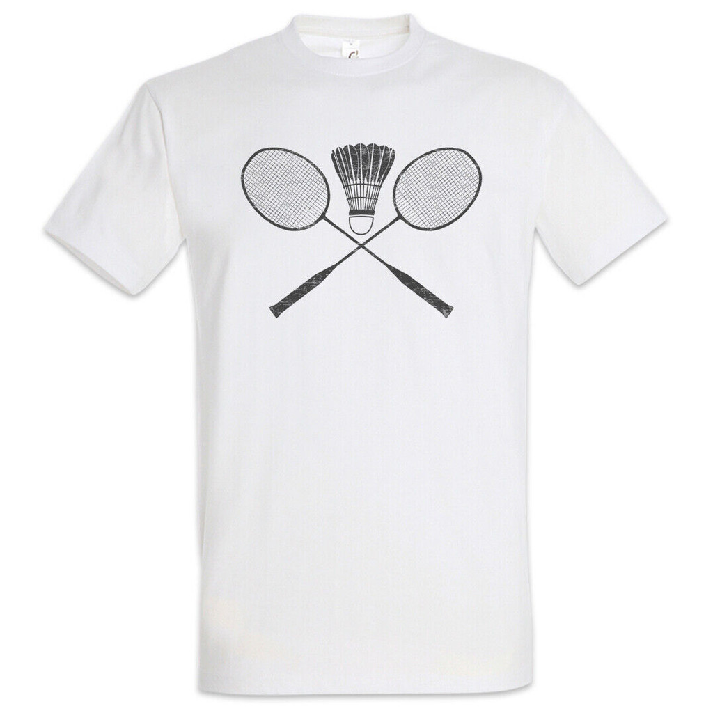 Badminton Tools Player Passion Love Addiction Racket Court Field T-Shirt