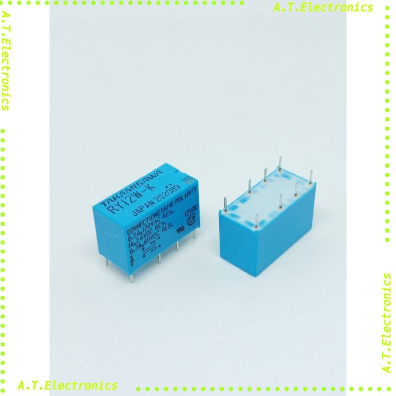 ถูกสุด! รีเลย์ RY12W-K 8ขา 12VDC