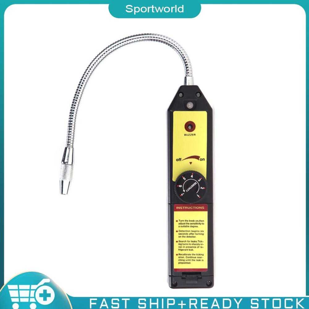 ❀Sportworldin Stock WJL-6000 เครื่องวิเคราะห์ก๊าซสารทําความเย็นฮาโลเจนเครื่องตรวจจับการรั่วไหลของก๊าซสําหรับ CFCs HCFC -SK