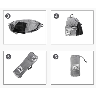LIXADA [ลิดา ห้างสรรพสินค้า] กระเป๋าเป้สะพายหลังพับได้แบบพกพาน้ําหนักเบากันน้ําเบากระเป๋าพับสําหรับเดินทางกลางแจ้งเดินป่า