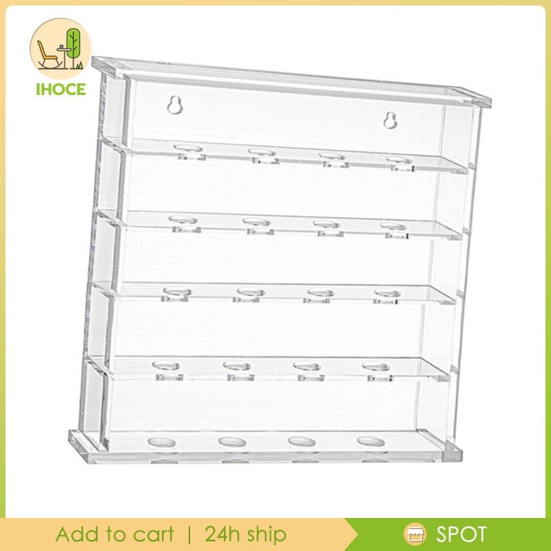 [Ihoce] Holder Tennis Club Display Stand Collectibles Office Equipment Display Case Shelf