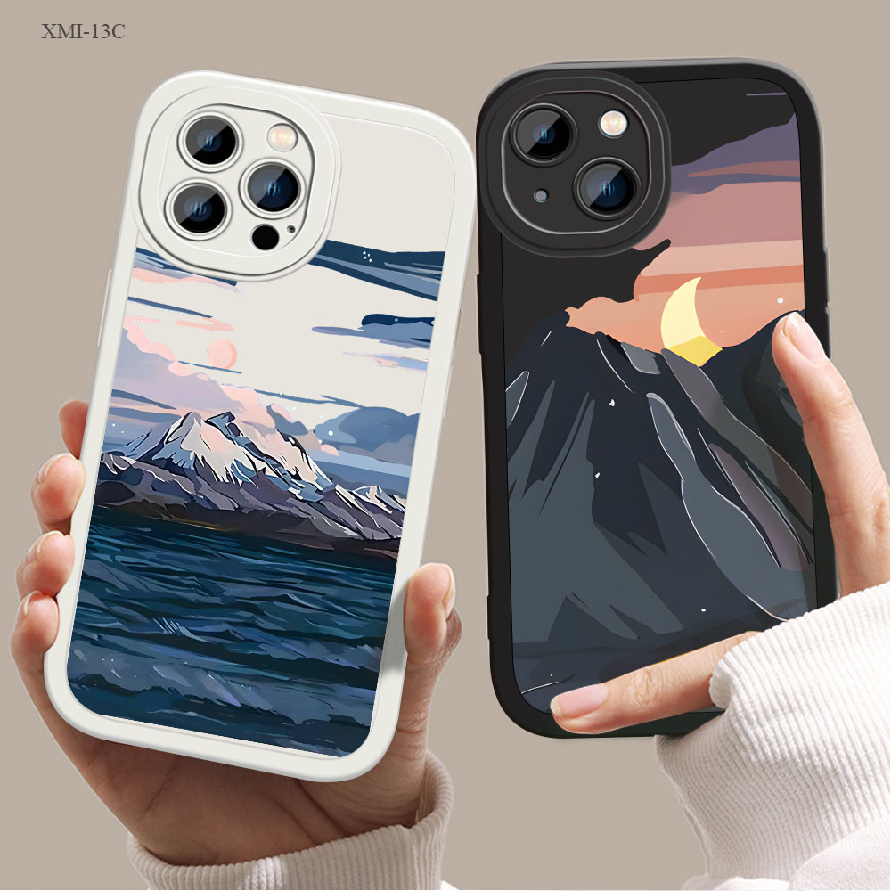 Xiaomi Redmi Note 9A 10 10S 13 13C 13T 11T 10T Poco M5S C65 X6 Mi Pro Plus 5G เคสซัมซุง ดอกไม้ เคส
