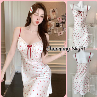 ชุดนอนเซ็กซี่🌸วัสดุชีฟอง บางและสบายใส่สบาย🌙พร้อมส่งจากไทย