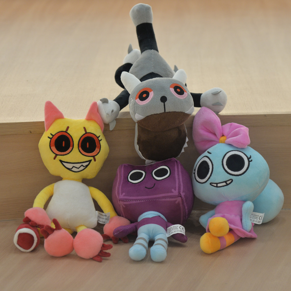 Bct✨Dandys World ของเล่นตุ๊กตาน่ารัก Pebble ตลกการ์ตูนเกมตุ๊กตา Boys Kawaii Dandy World Plushie ตุ๊กตาของขวัญวันเกิดเด็กคริสต์มาสของขวัญ - รูปที่ 2