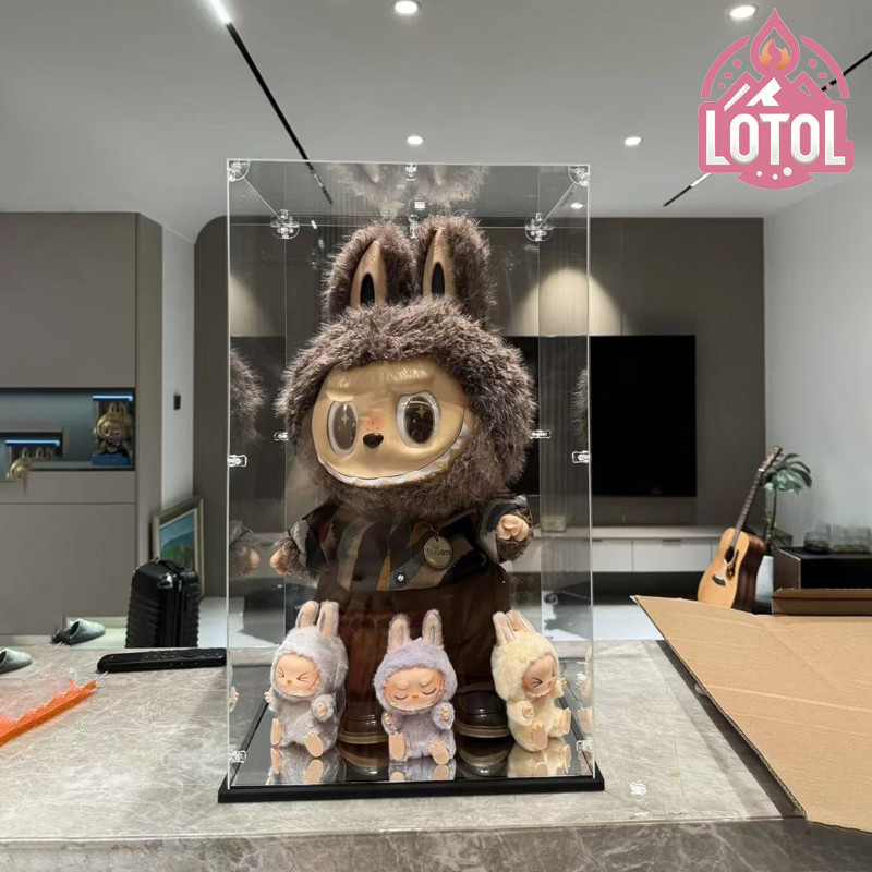 Zimomo display box,กล่องอะคริลิคสูง 60 ซม.,Labubu พบคุณกล่อง zimomo