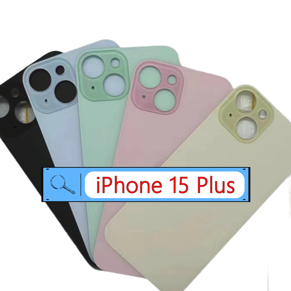 ฝาหลังไช้สำหรับ กระจกหลัง for (รูกล้องใหญ่) iPhone 15 Pro Max IP15 เวลาเปลี่ยนไม่ต้องแกะฝาครอบกล้อง ฝาหลังไอโฟน iPhone