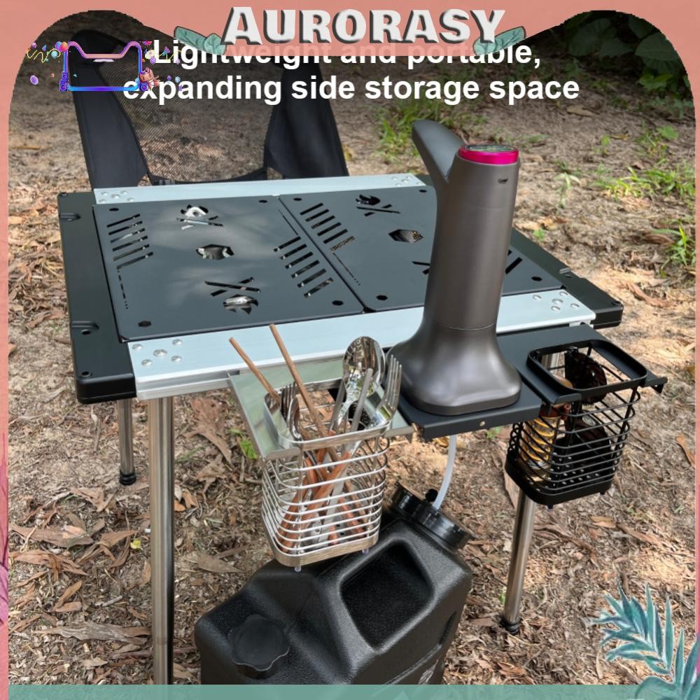 Camping IGT ตะกร้าตะเกียบ IGT โต๊ะตะกร้ากรองน้ํา IGT Table Accessories