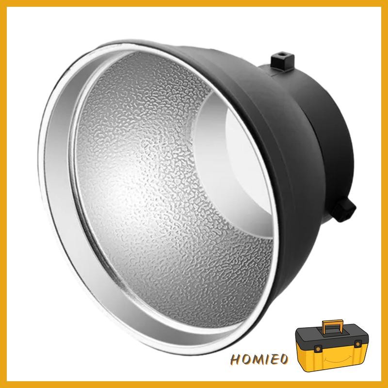 Homie0 7 ฝาครอบตัวสะท้อนแสงมาตรฐาน ดิฟฟิวเซอร์ โคมไฟจานสี 55° ขายึดแผงมุมไฟ
