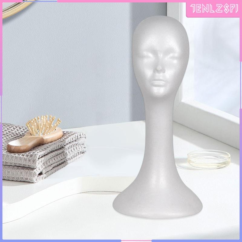 [Acituna] Foam Mannequin Wig Stand Home Manikin Head Shopping Mall Manikin Foam Head