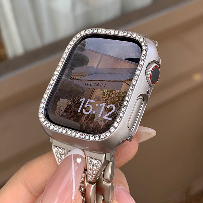 เพชร Bling กรณีพีซีสำหรับ for Huawei Watch Fit 4/4 Pro / 3 แข็งรูป้องกันหน้าจอปกสำหรับ for Smartwatch Huawei Fit 3 - รูปที่ 5