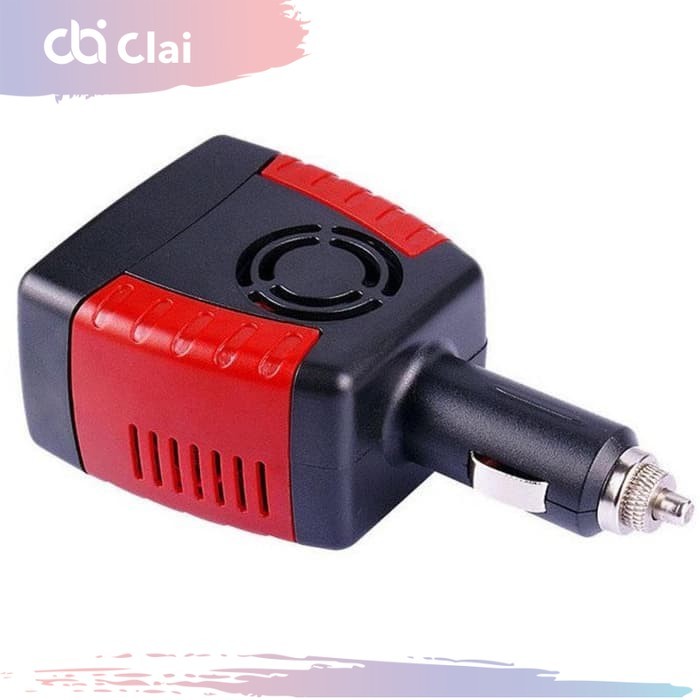 CAI Adapter Compact Power Car Inverter 150W 220V AC DC EU Plug 5V 1 USB **