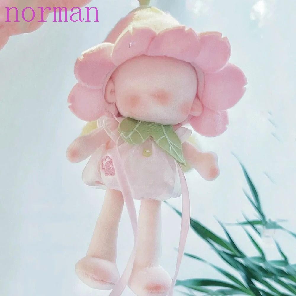 NORMAN Cotton Dolls Clothes Set, Sakura Style Cartoon 10/20cm Cotton Doll Clothes, Doll Cross-Dressi