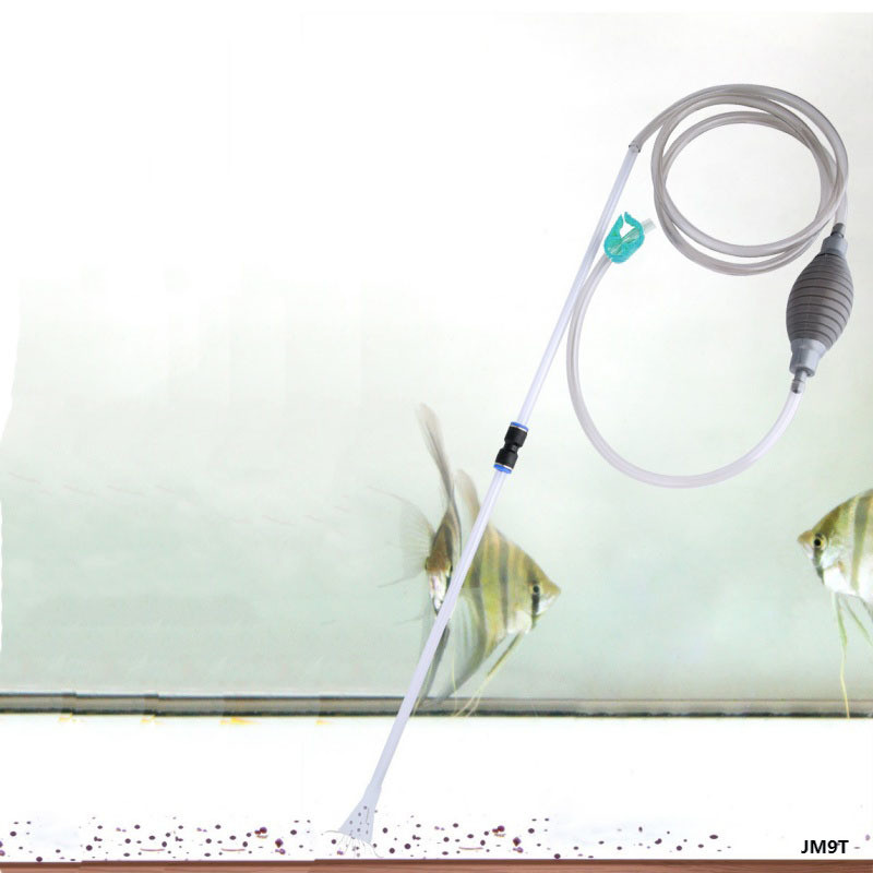 JM9T-1 ชุด Aquarium น้ําเปลี่ยน Siphon ปลาสําหรับถัง Mini Gravels เครื่องดูดฝุ่นท่อน้ําสําหรับปลาขนา