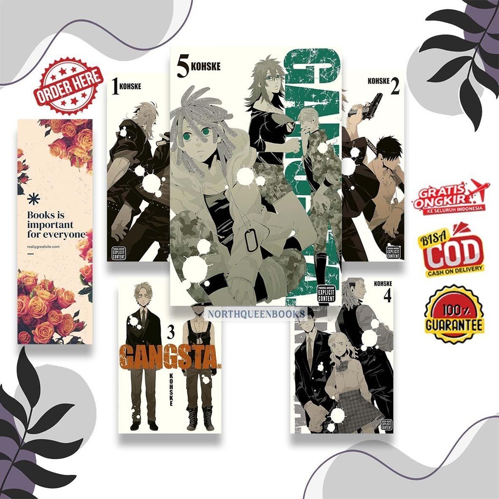 มังงะ Gangsta By Kohske (เวอร์ชันภาษาอังกฤษ)