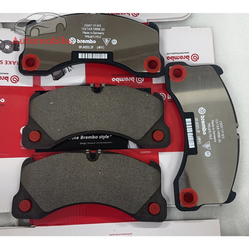 Brembo 4pot Pad เบรค 6pot F50 17z 18z GT6 Ctsv 19z 20z GT4 F40 Tesla Evo 789 0SUT pxb4