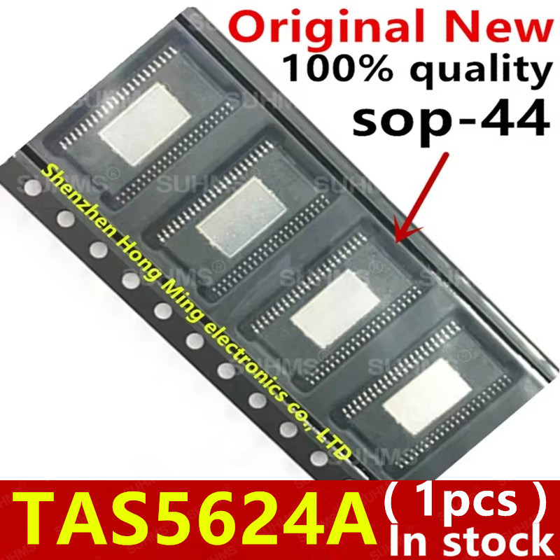 (1 ชิ้น) 100% ใหม่ TAS5624A TAS5624ADDVR sop-44 Chipset