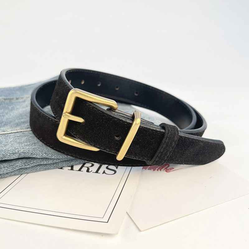 ในไทย✨วินเทจฝ้าหนังนิ่มเข็มขัดแฟชั่นหัวเข็มขัดทองผู้หญิงมัลติฟังก์ชั่กระโปรงกางเกงยีนส์ตกแต่ง.COD - รูปที่ 7