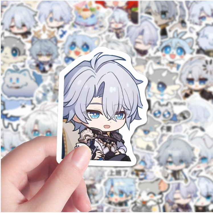 [กันน้ํา] สติ๊กเกอร์ Fadeon Honkai Star Rail HSR 72 ชิ้น