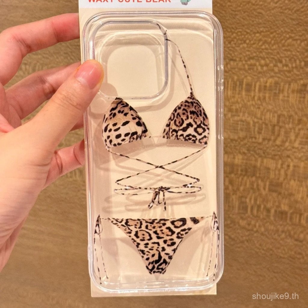 เสือดาวพิมพ์ชุดชั้นใน Space Case เหมาะสําหรับ iPhone เคสโทรศัพท์เหมาะสําหรับ iPhone 16 Pro Max/15/14