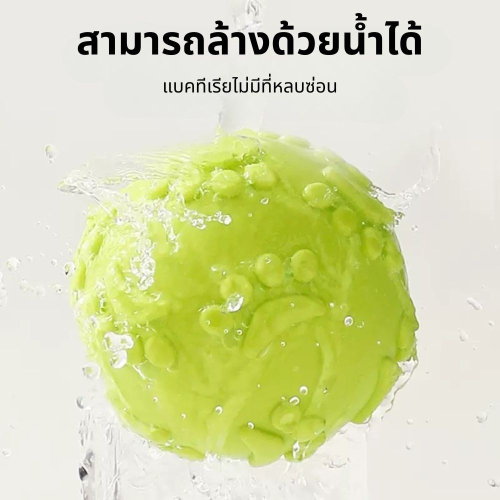 ลูกบอลบีบกัด ของเล่นสุนัข หมา สัตว์เลี้ยง แมว มีเสียงปี๊บๆ ราคาถูก พร้อมส่ง ราคา ถูกที่สุด ดีลบีเคเค แกลเลอรีภาพที่ 8