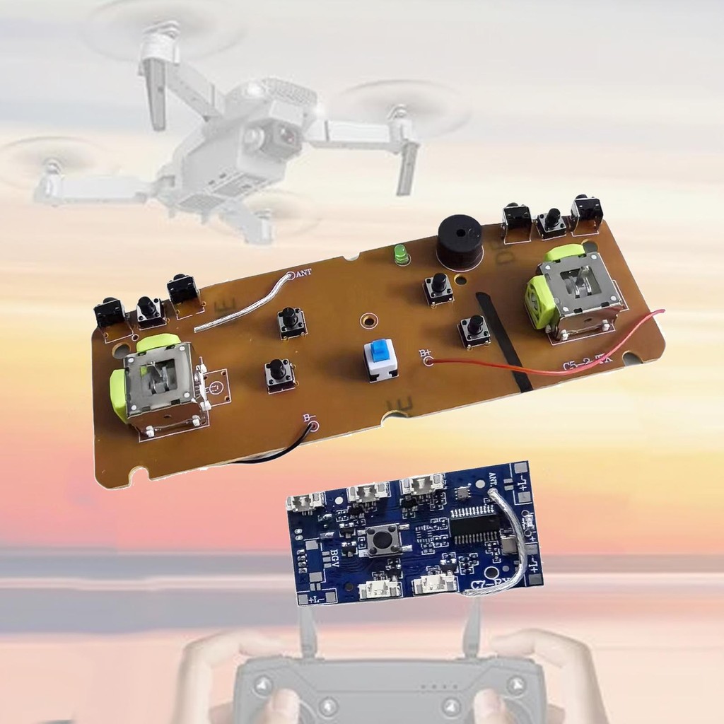 [svzfjuv] บอร์ดส่งสัญญาณ 2x และรับบอร์ดสําหรับเครื่องบิน E88Pro E88 Quadcopter