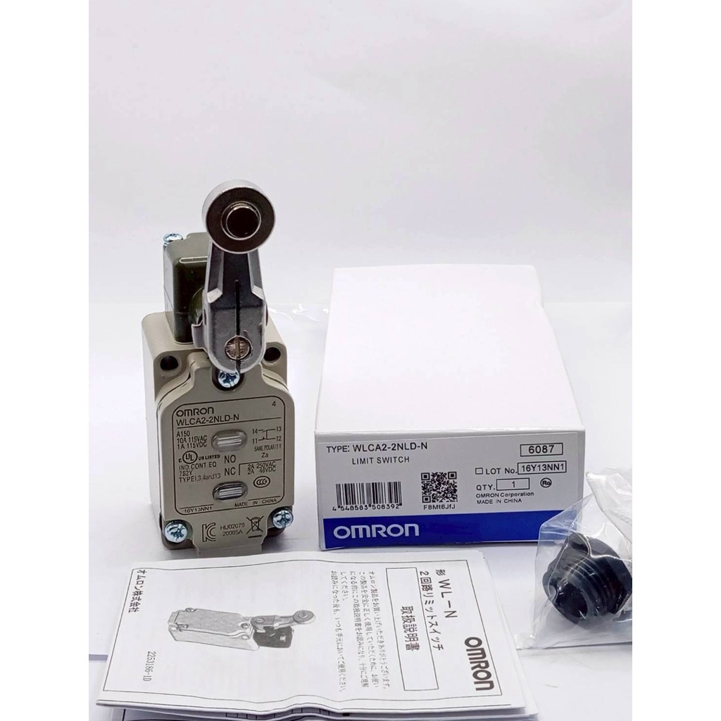 WLCA2-2NLD-N TYPE: WLCA2-2NLD-N LIMIT SWITCH สวิตช์ไมโครสวิส ถ่ายจากงานจริงทางร้าน