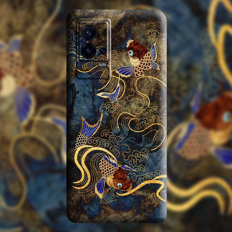 สําหรับ iQOO 12 เคสโทรศัพท์ iQOO 11 iQOO 10 Koi National Trend iQOO Neo8se Ultra-thin iQOO Neo9 Lumi