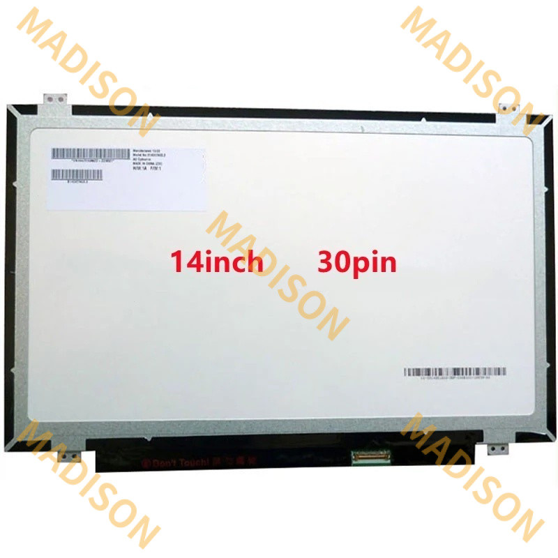 หน้าจอ LCD ขนาด 14.0 นิ้ว แบบบาง 30 พิน lp140whu b140xtn02.4 N140BGE-E43 lp140wh8 TP C1 lp140wh8 TP 