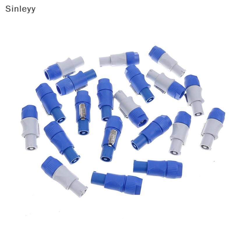 NLE 10pcs NAC3FCA Speakon Plug 3 PIN ชาย Powercon Connector 20A 250V AC Power Plug N