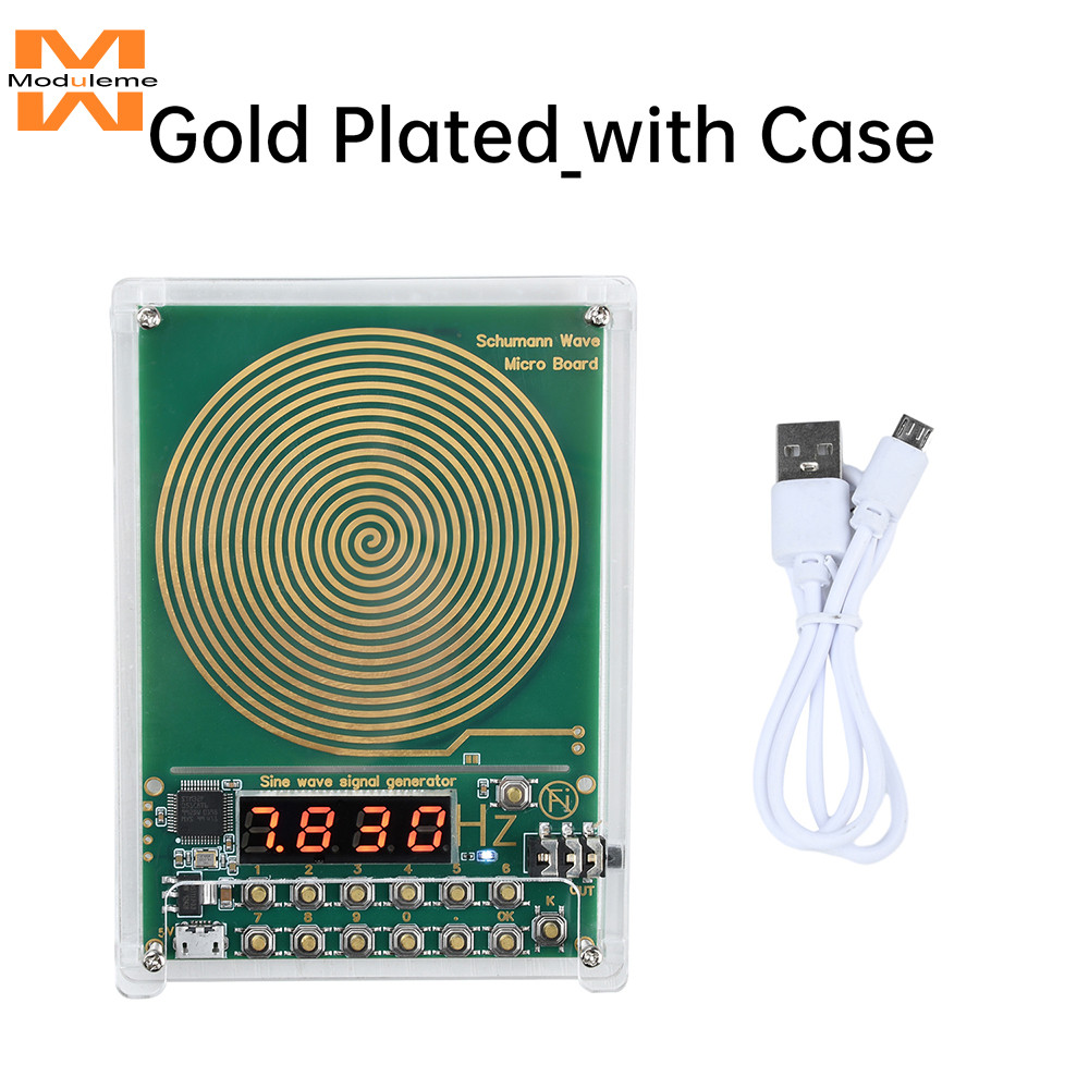 DC5V 0.01Hz~100000Hz เครื่องกําเนิดไฟฟ้าคลื่น Schumann ความถี่แบบปรับได้ เครื่องกําเนิดสัญญาณคลื่นไซน์ Micro USB