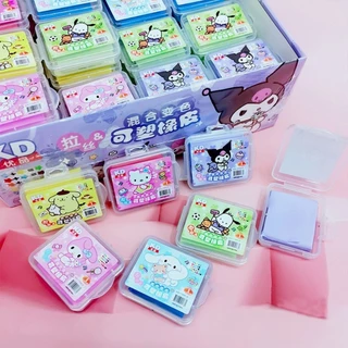 ของมาใหม่！5ชิ้น ยางลบ sanrio คุโรมิ ยางลบดินสอ ปากกา ยางลบนุ่ม สําหรับงานศิลปะ เครื่องเขียน