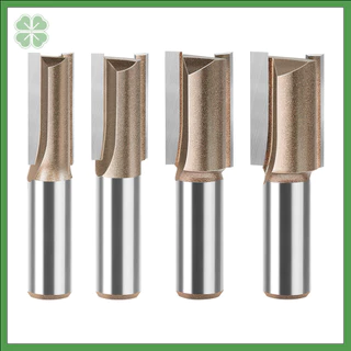 6 มม. 12 มม. Shank ตรง Router Bits YG6 คาร์ไบด์งานไม้ Slotting Trimming Bits ชุด