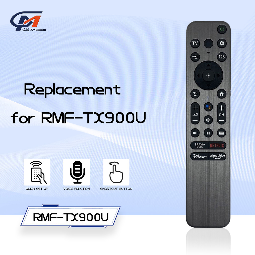 ใหม่บลูทูธเสียงรีโมทคอนโทรล RMF-TX900U สําหรับ Sony สมาร์ททีวี Fit RMF-TX800U KD-55X85K KD-75X85K KD