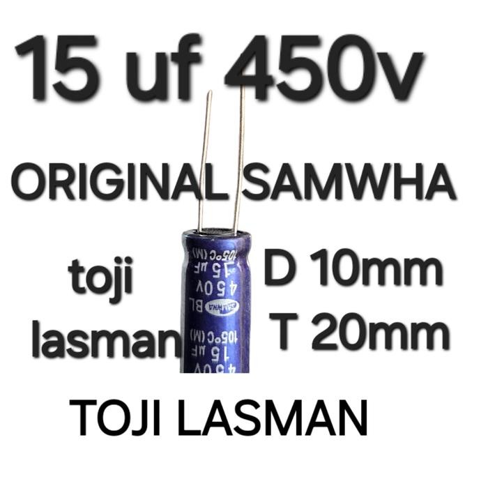 RM74...!!! (15 uf 450v) lido 15uf 15micro 15 uf micro stb dvd psu 400v 450 original - 15 uf 450v ใหม