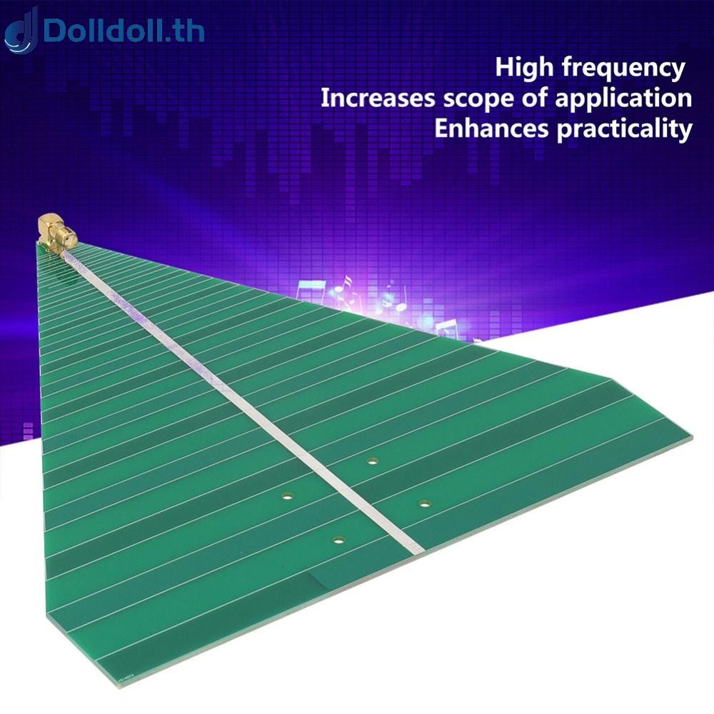 [Dolldoll]Log-periodic Antenna Versatile Applications 6-7dB Antenna Durable UWB WiFi