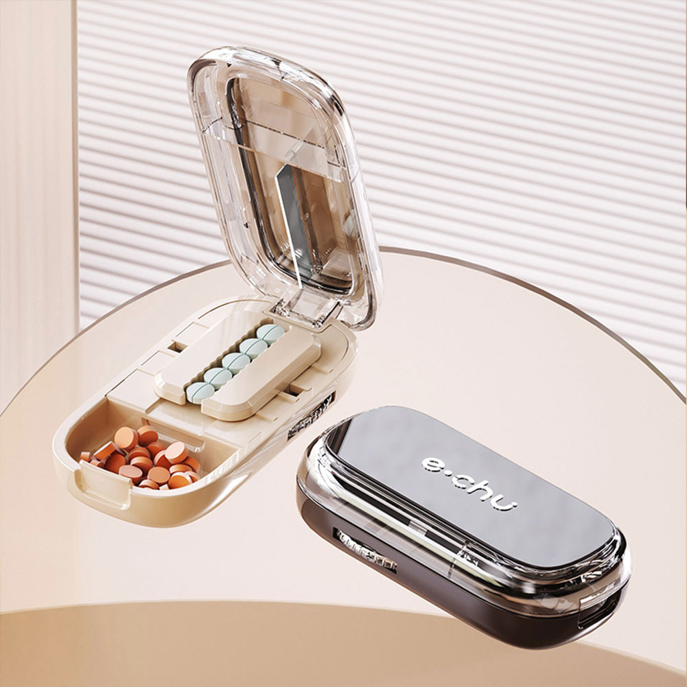 Pill-Cutter Splitter สําหรับเครื่องตัดจัดตําแหน่ง Pill ขนาดเล็กที่แม่นยําสําหรับการเดินทางที่บ้าน