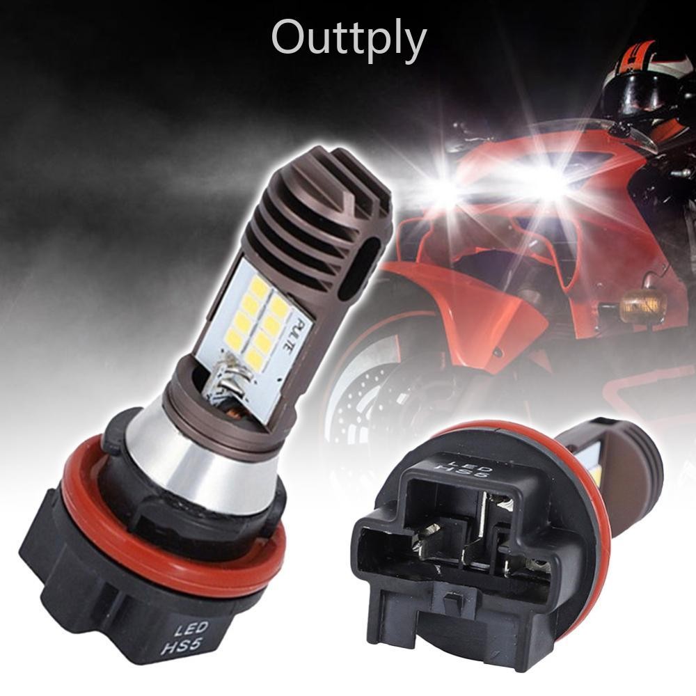 Outtply HS5 รถจักรยานยนต์ LED ไฟหน้าหลอดไฟ LED ไฟหน้าสําหรับ Honda PCX125 PCX150 2008 - 2012 PCX 125
