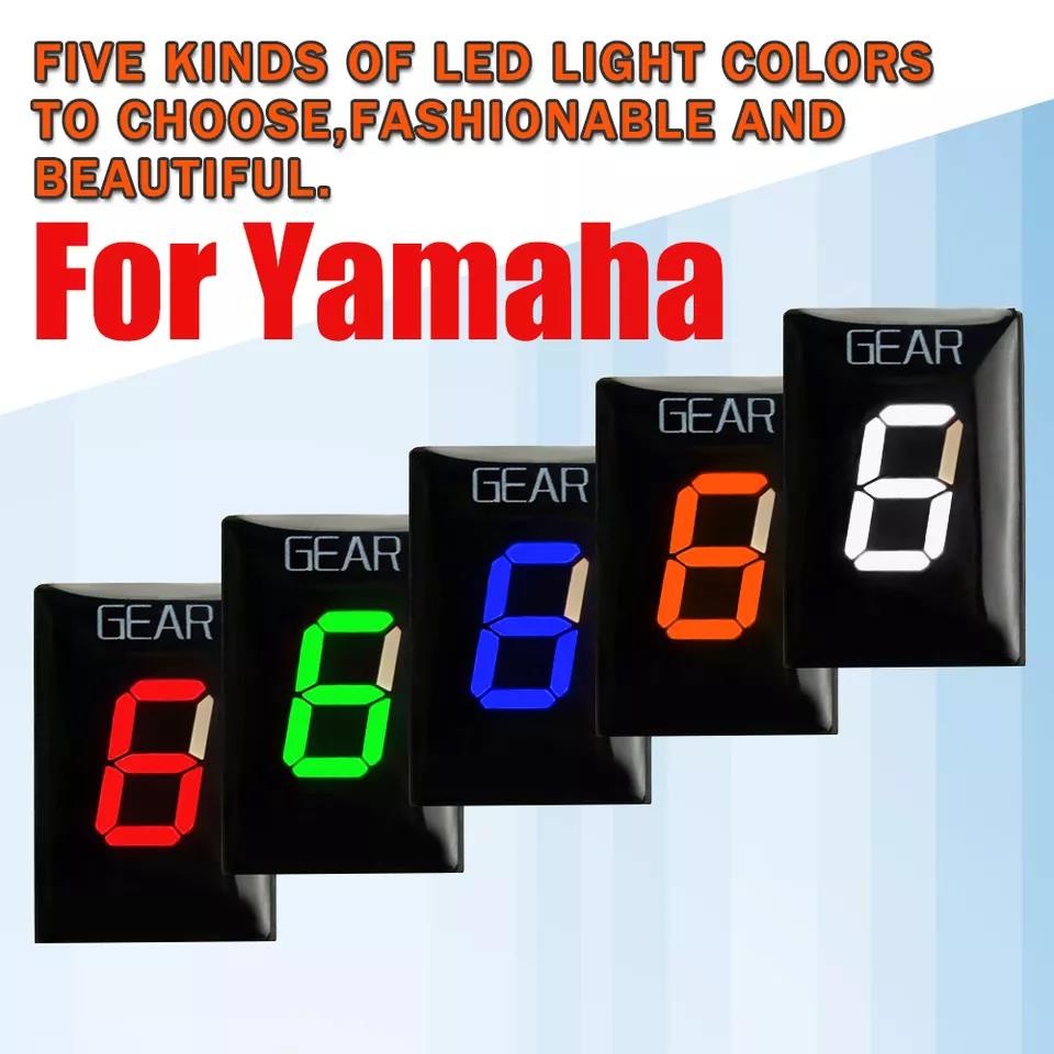 WA Motorcycle Ecu 1-6 Level Gear Display Indicator For Yamaha XJ6 R1 R6 Fzh150 Fzn150 Xt660 Xjr1300 